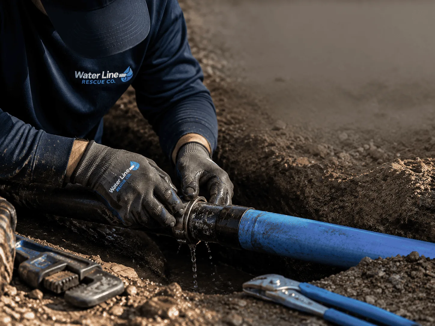 Why choose Water Line Repair in Paris Crossing, IN